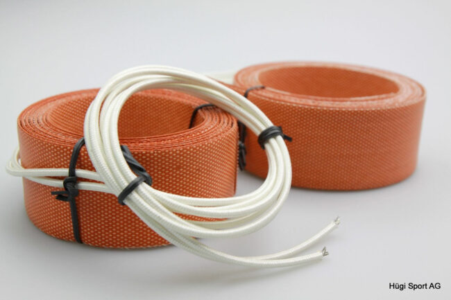 Heizung für Bogenbau-Presse