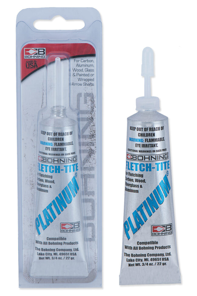 BOHNING Fletch-Tite Platinum Klebstoff - 3/4 oz. Tube - 22ml