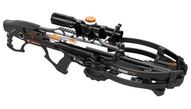 RAVIN COMPOUND SET R29X SNIPER PACKAGE BLACK 450FPS- W/ TURRET DRIVEN SCOPE