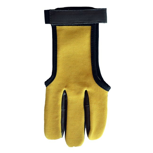 Schiesshandschuh Baumwolle & Leder – Bild 3