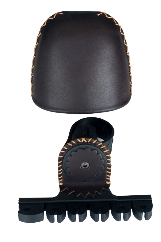 Thunderhorn Bogenköcher Leder dunkelbraun