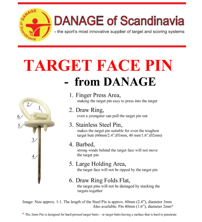 Scheibennägel 8 Stk. Danage