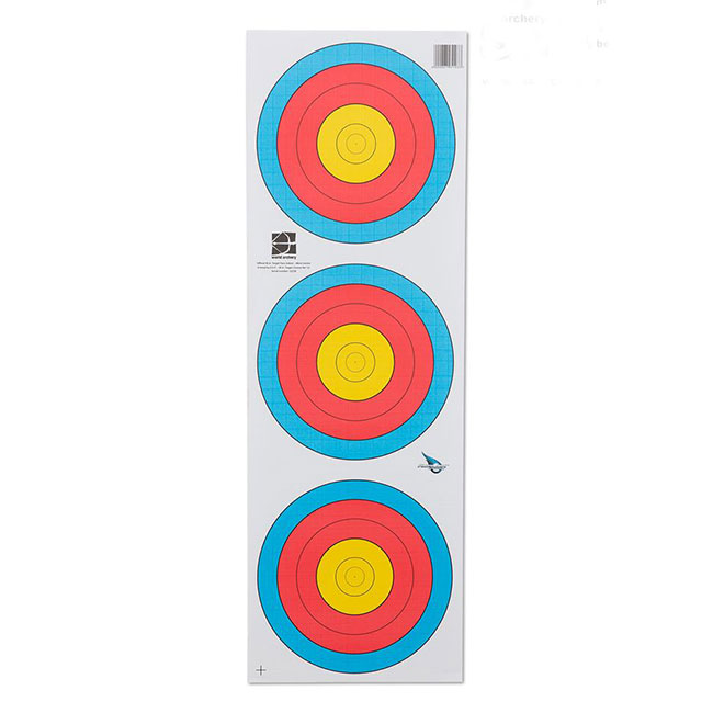 WORLD ARCHERY 40cm 3-SPOT STANDARD CENTRE