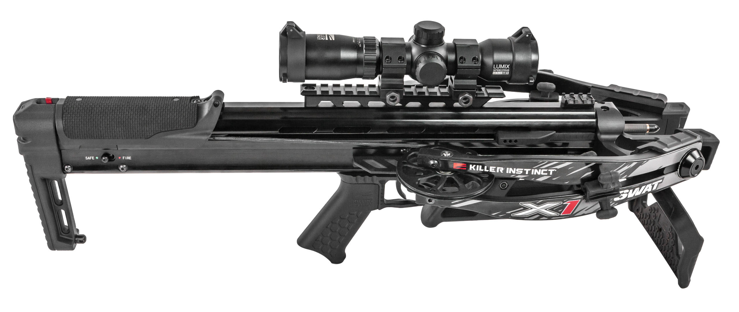 KILLER INSTINCT SWAT X1 405FPS CROSSBOW BLACK TACTICAL – Bild 3