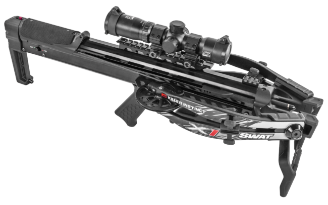 KILLER INSTINCT SWAT X1 405FPS CROSSBOW BLACK TACTICAL