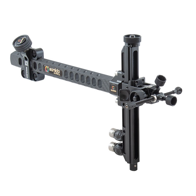 SANLIDA X10 EXTENSION 9" RH BLACK RECURVE SIGHT